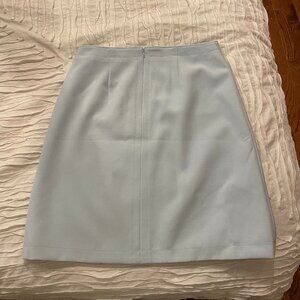 Ann Taylor Light Blue Skirt